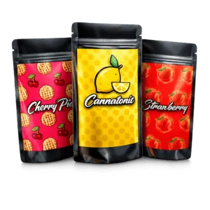 Hochwertiges Aromabl&uuml;ten Bundle mit fruchtigen Sorten Cannatonic, Strawberry und Cherry Pie